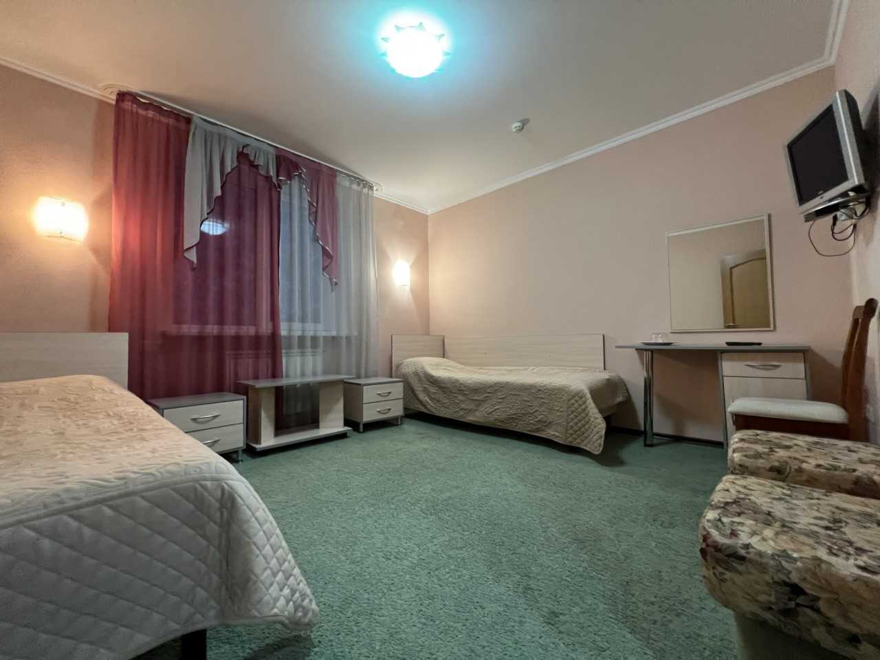 Улучшенный 2-местный 1-комнатный TWIN