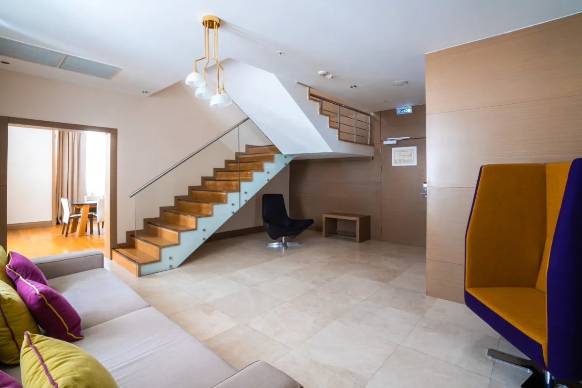 Пентхаус 4-местный (с 2 спальнями и гостиной)