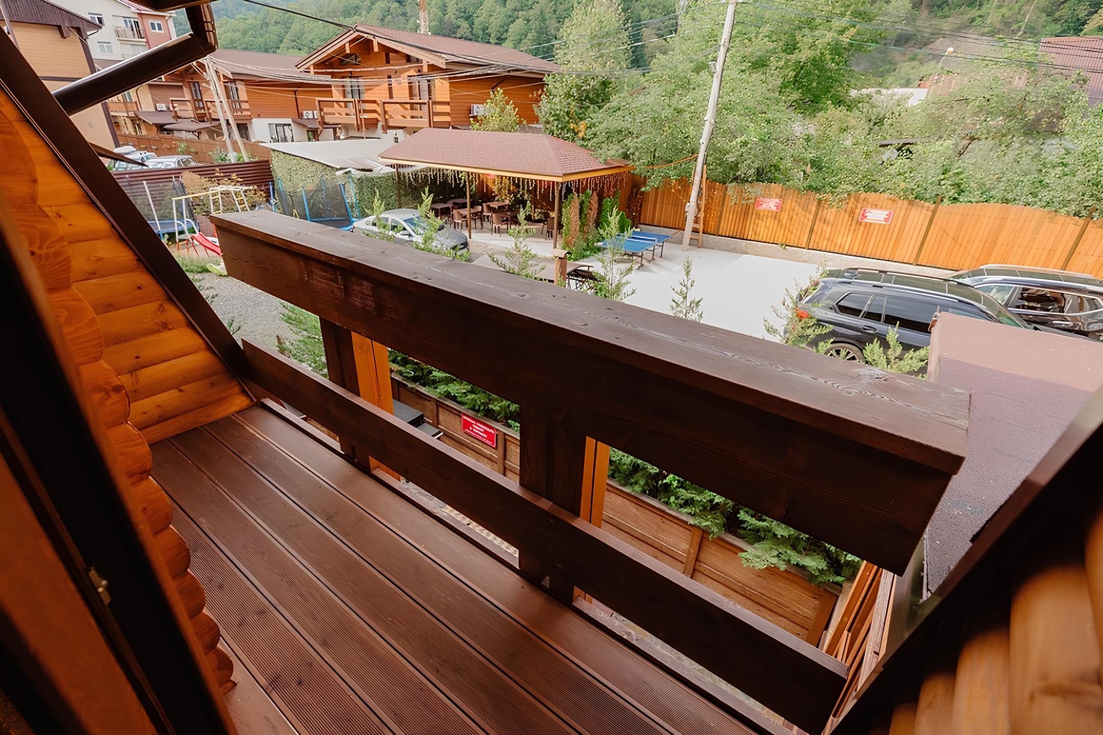 Шале 4-местный 2-комнатный Коттедж