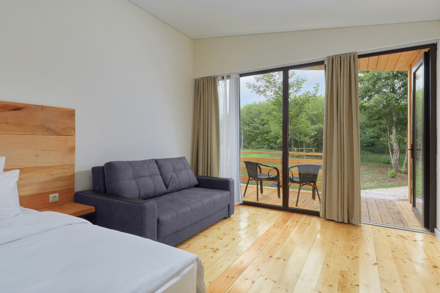 Коттедж 2-местный 1-комнатный