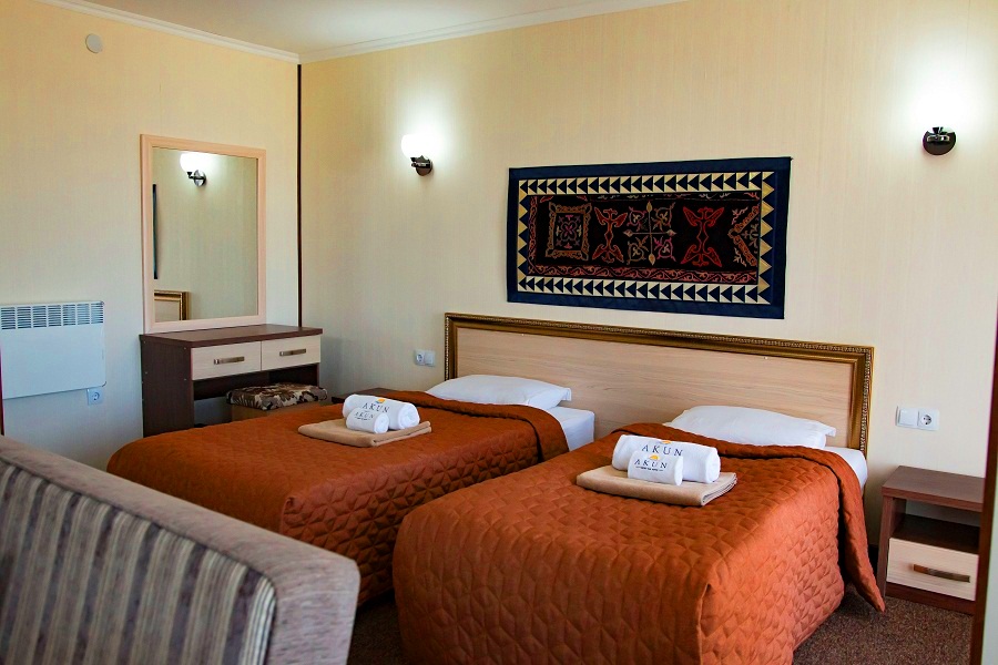 2-местный 1 комнатный корпус Deniz Resort с видом на озеро