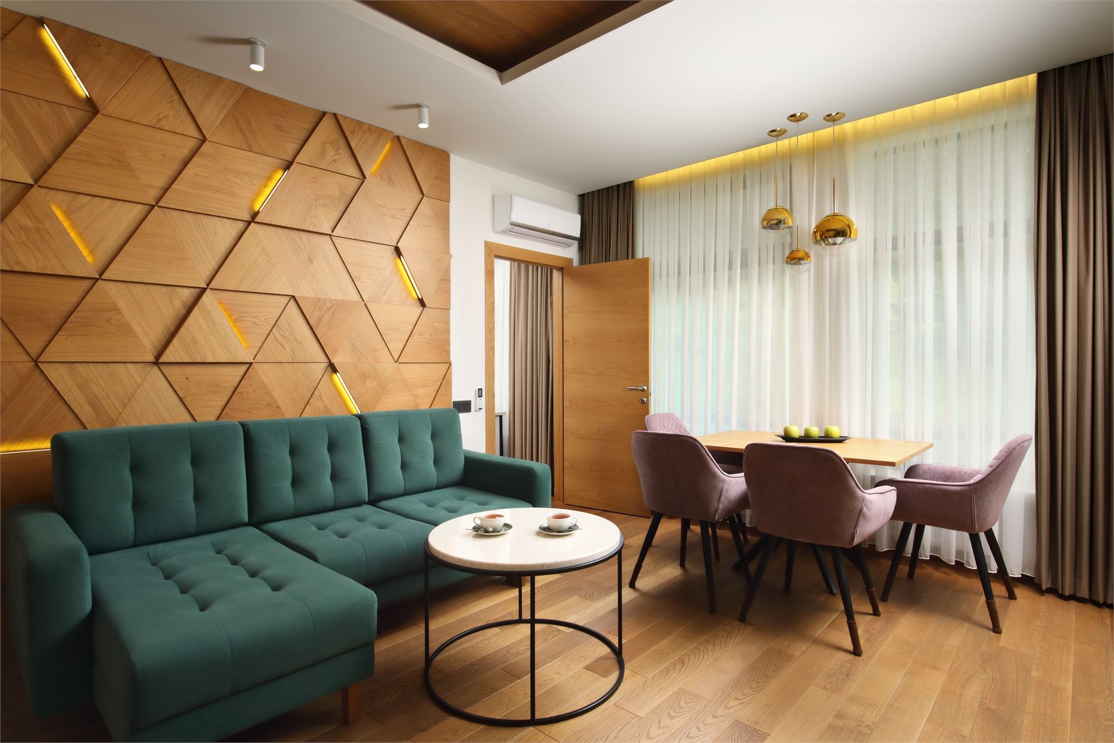 Апартаменты 2-местный 2-комнатный (Семейный)