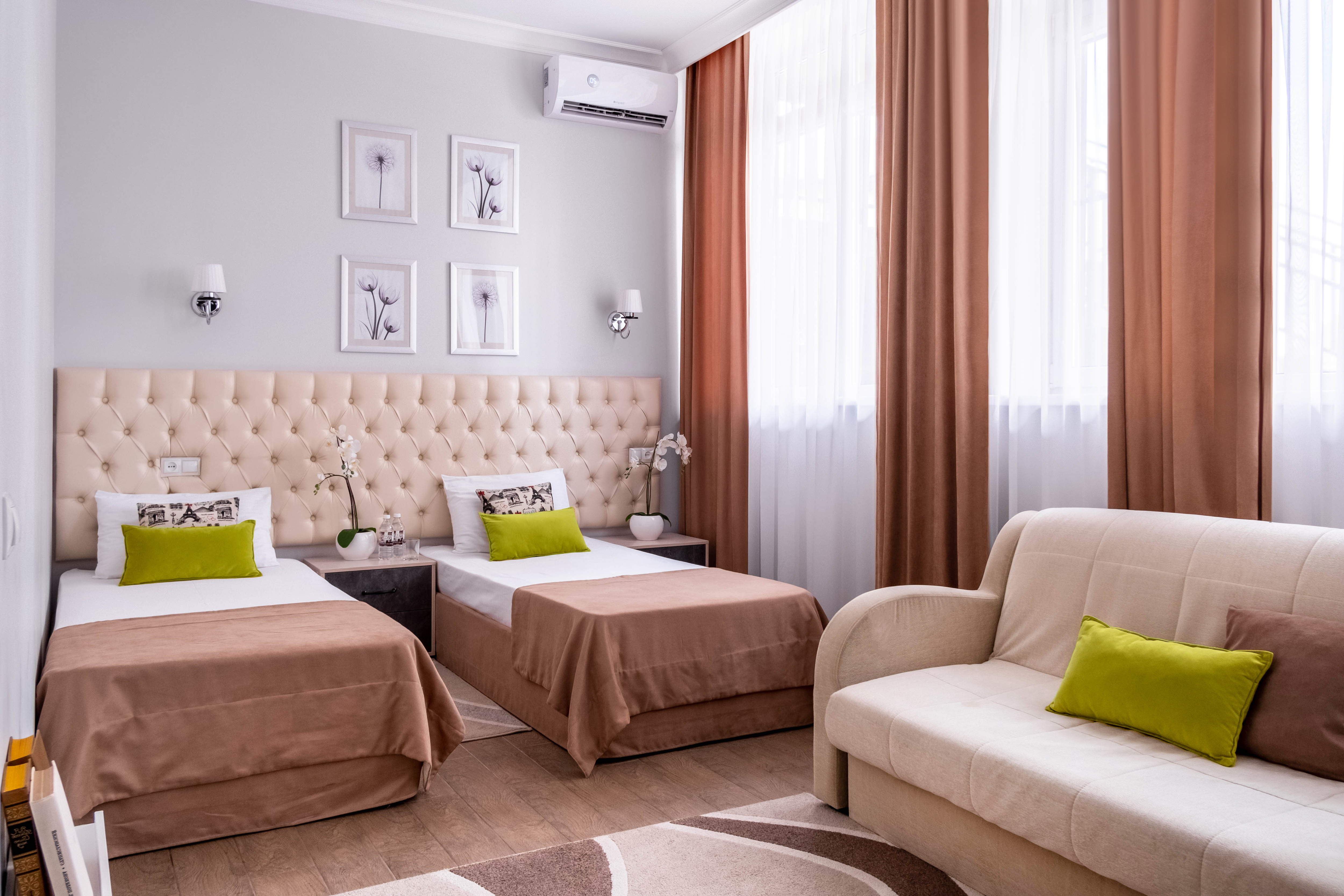 Люкс 2-местный 1-комнатный (Промо)