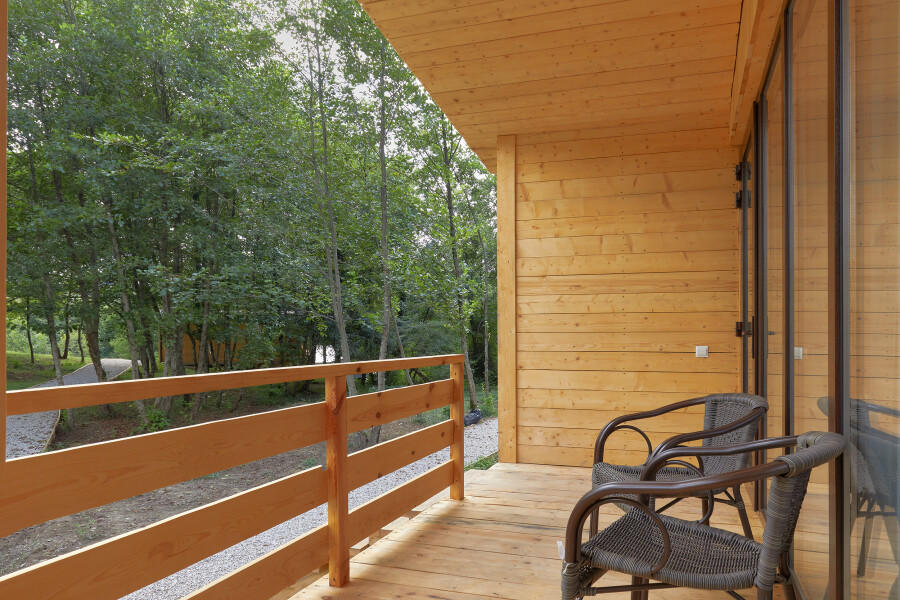 Коттедж 2-местный 1-комнатный