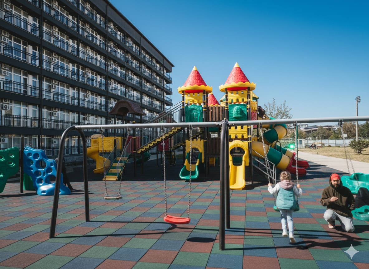 Детская площадка (территория корпуса № 2)