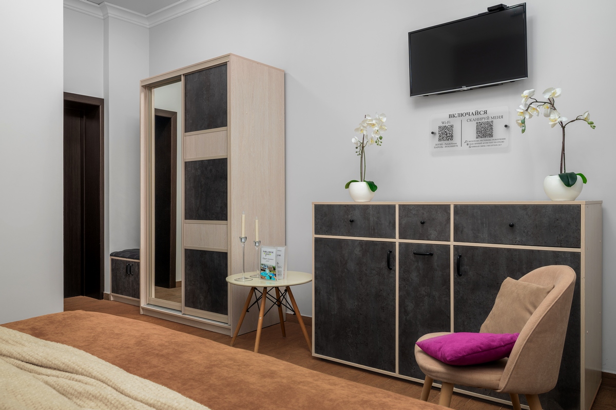 Мини-люкс 2-местный 1-комнатный