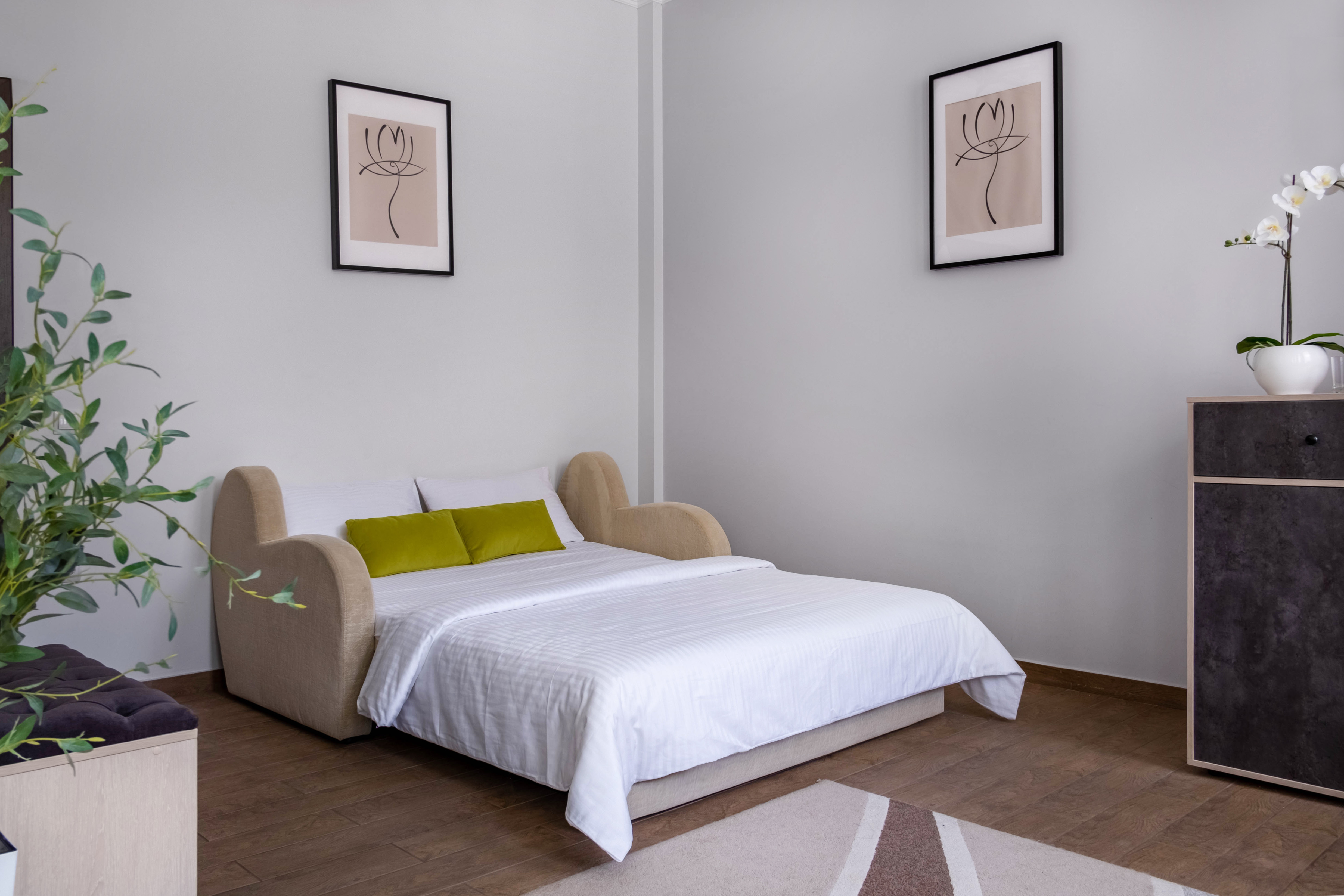 Семейный люкс 4-местный 1-комнатный