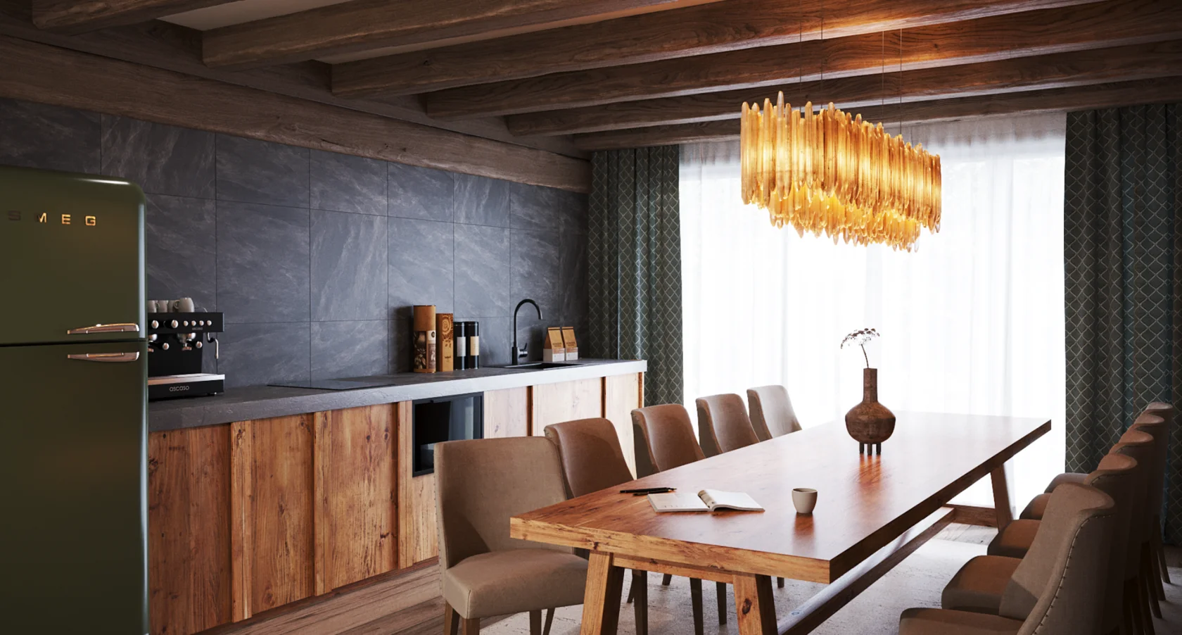 Шале делюкс 6-местный 3-комнатный (№6,8)