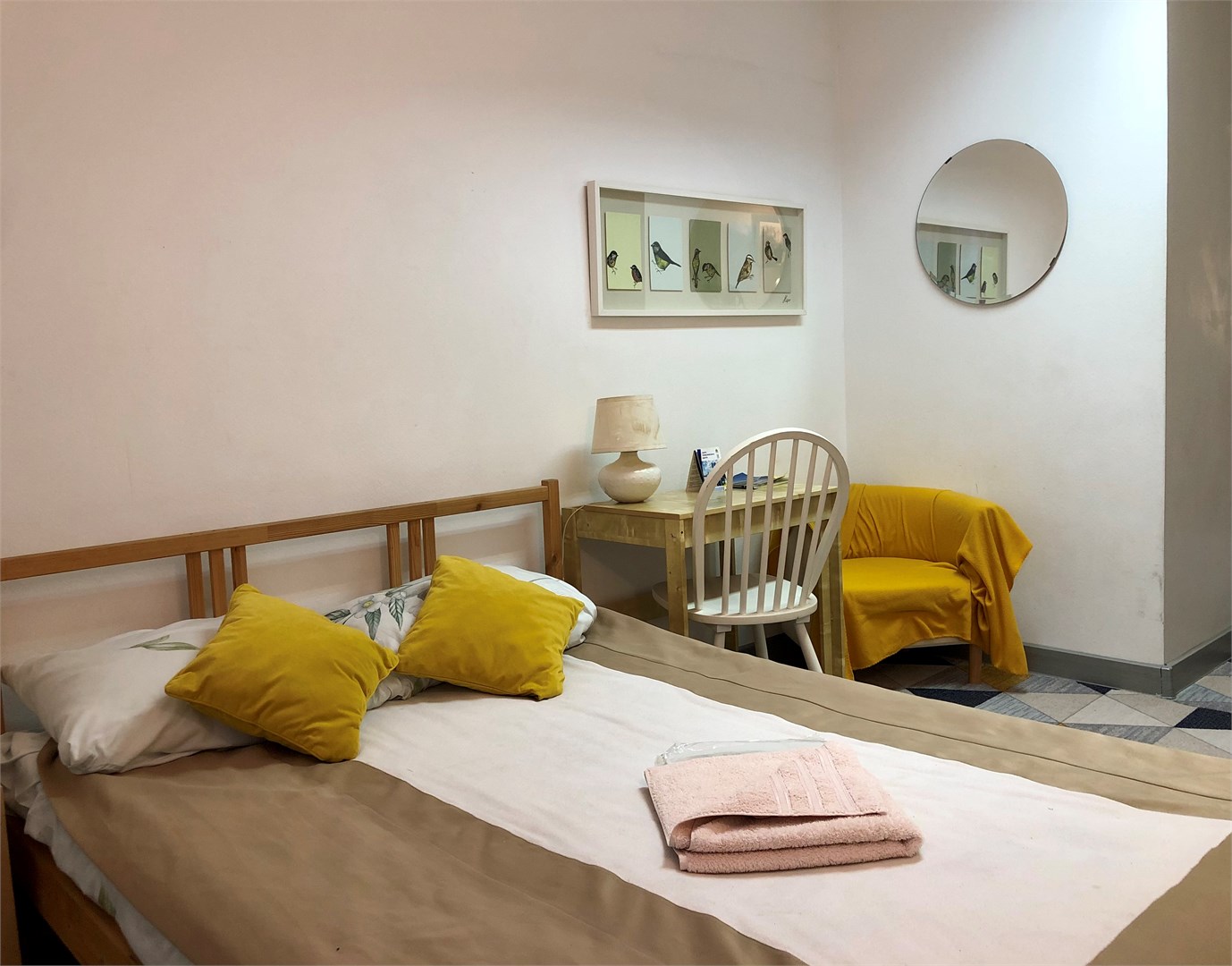 Апартаменты 2-местный DBL (с двуспальной кроватью)