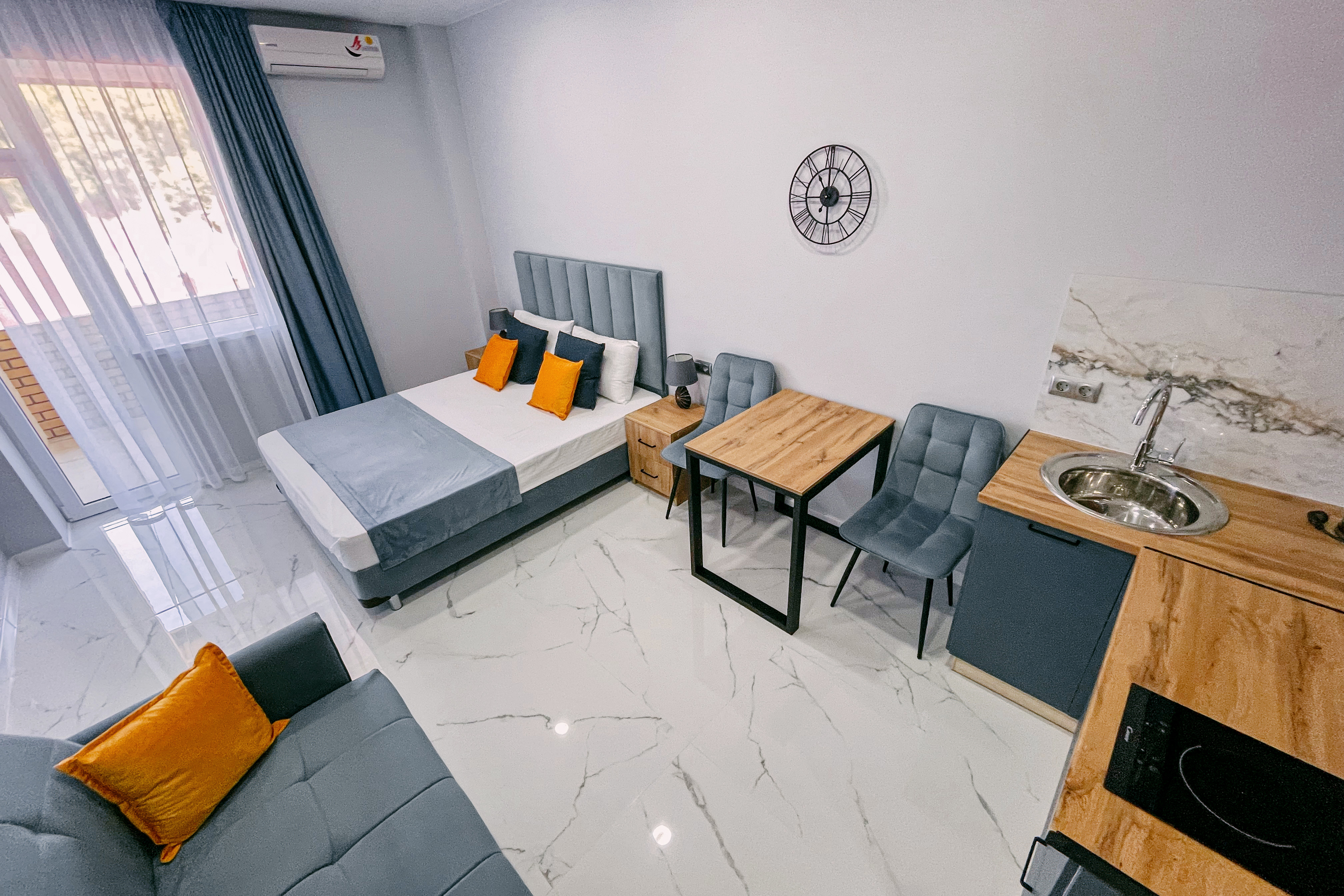 Апартаменты Студио 2-местный (с кухней, Марио №10)