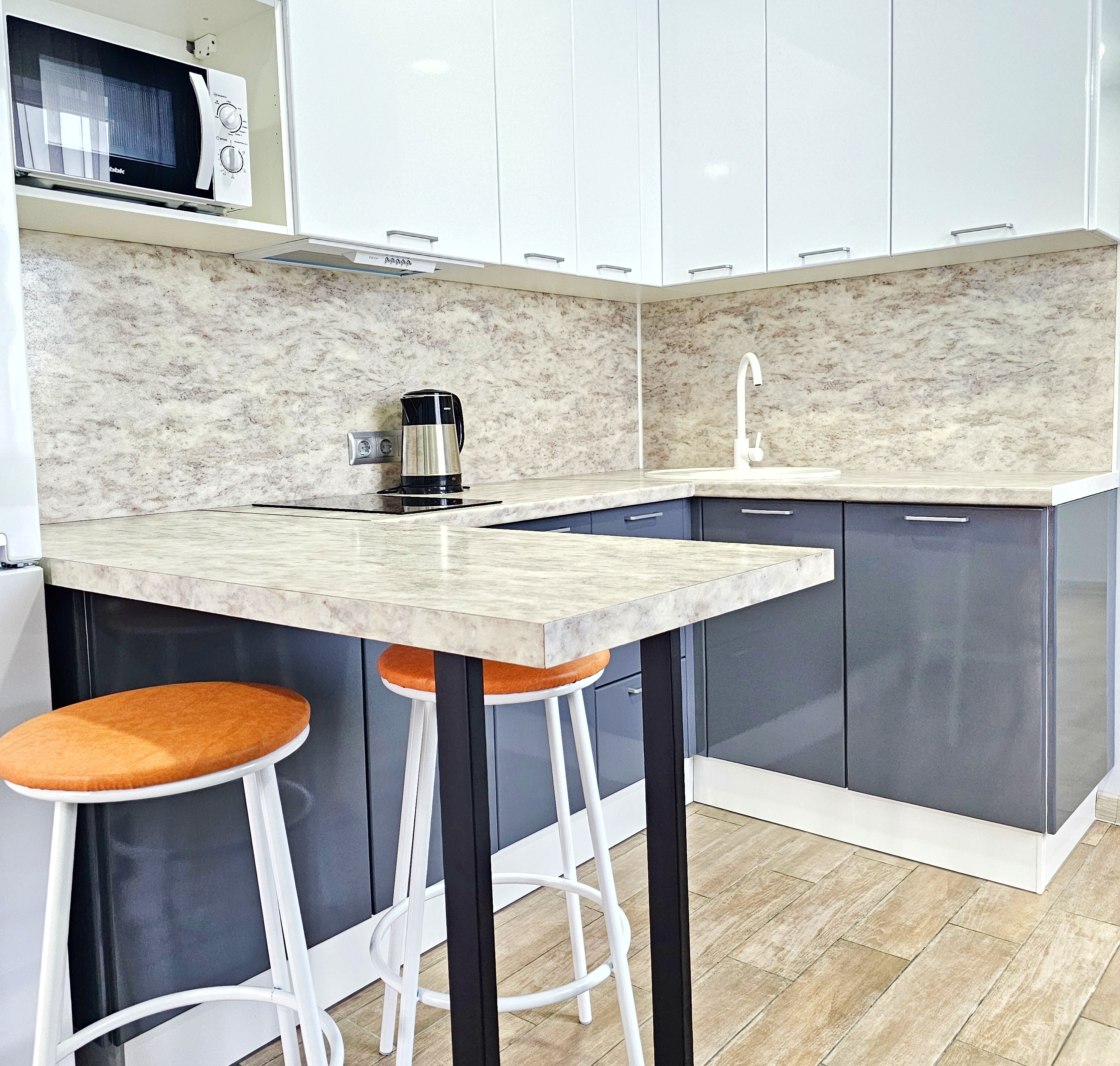 Апартаменты Студио 2-местный (с кухней, Марио № 12)