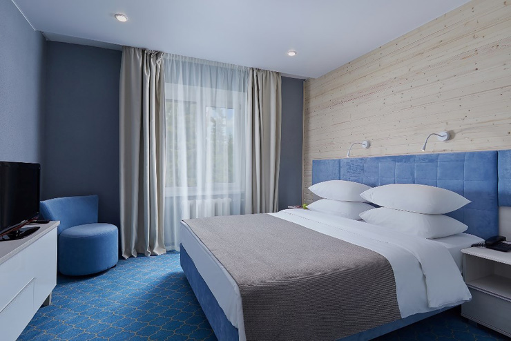 Номер 4-мест.3-комн.к№5  FAMILY ROOM - 5 в отеле COUNTRY RESORT