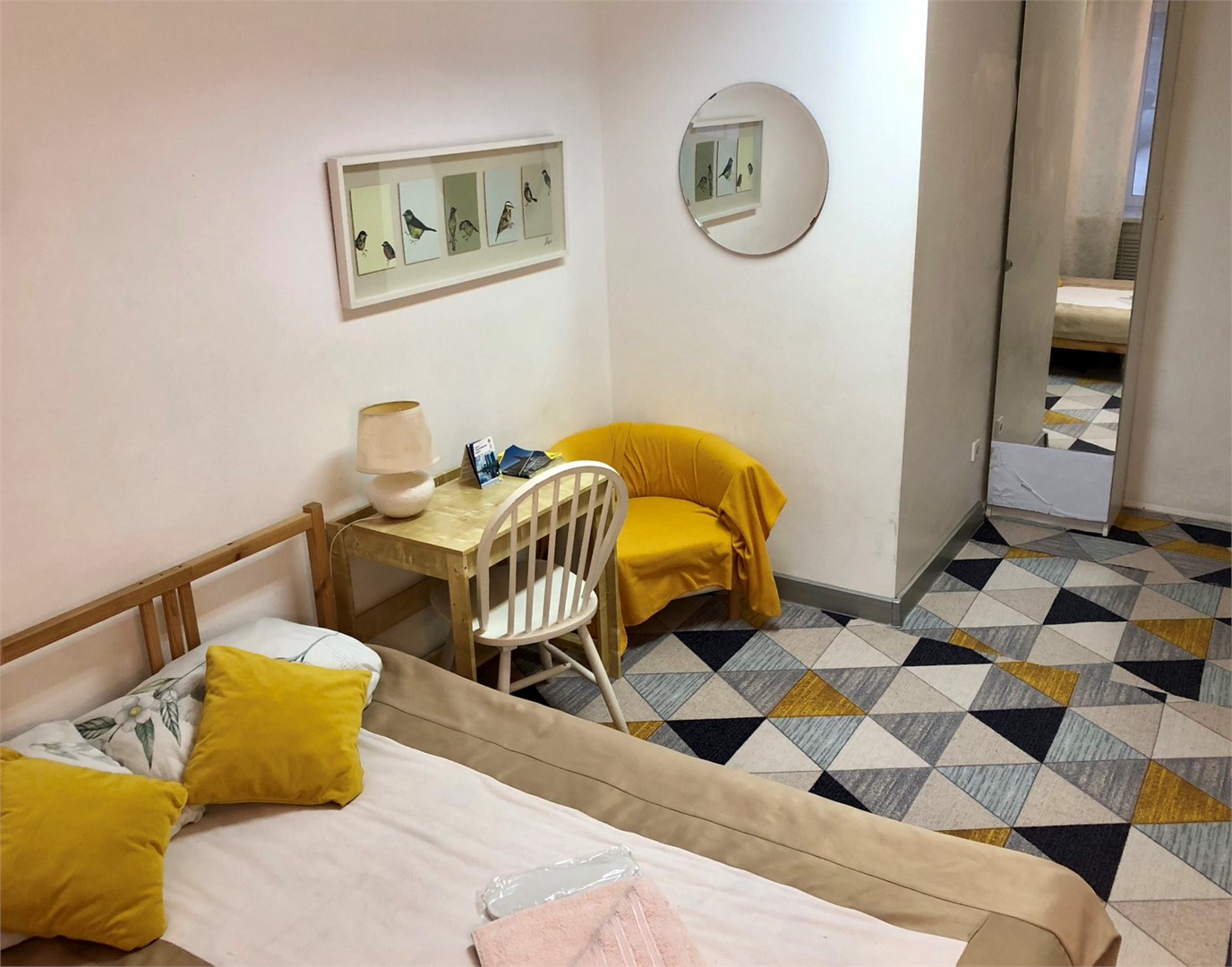 Апартаменты 2-местный DBL (с двуспальной кроватью)