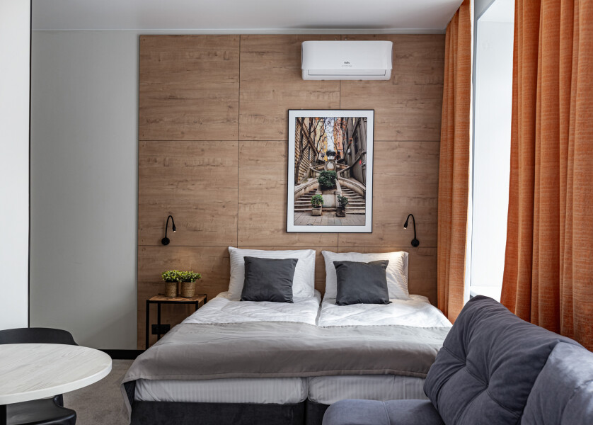 Студио 2-местный (TWIN + диван с мини-кухней)