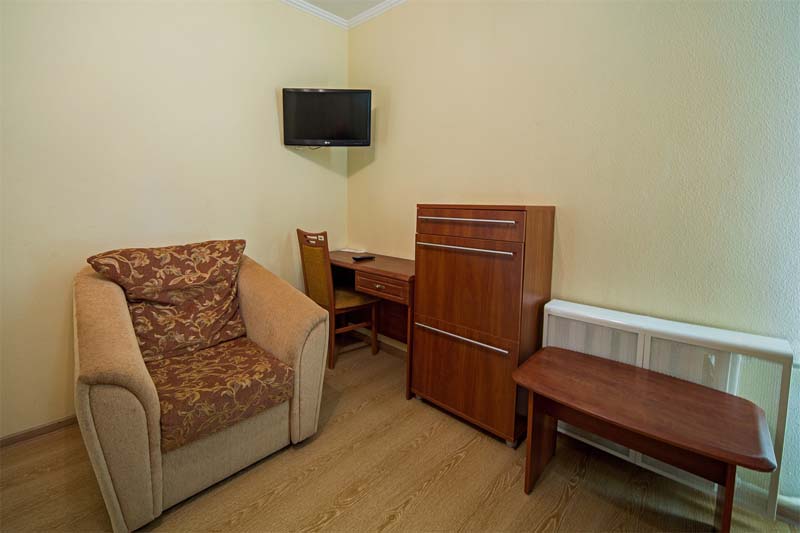 Полулюкс 2-местный 2-комнатный (маленькая гостиная) в корпусе №2