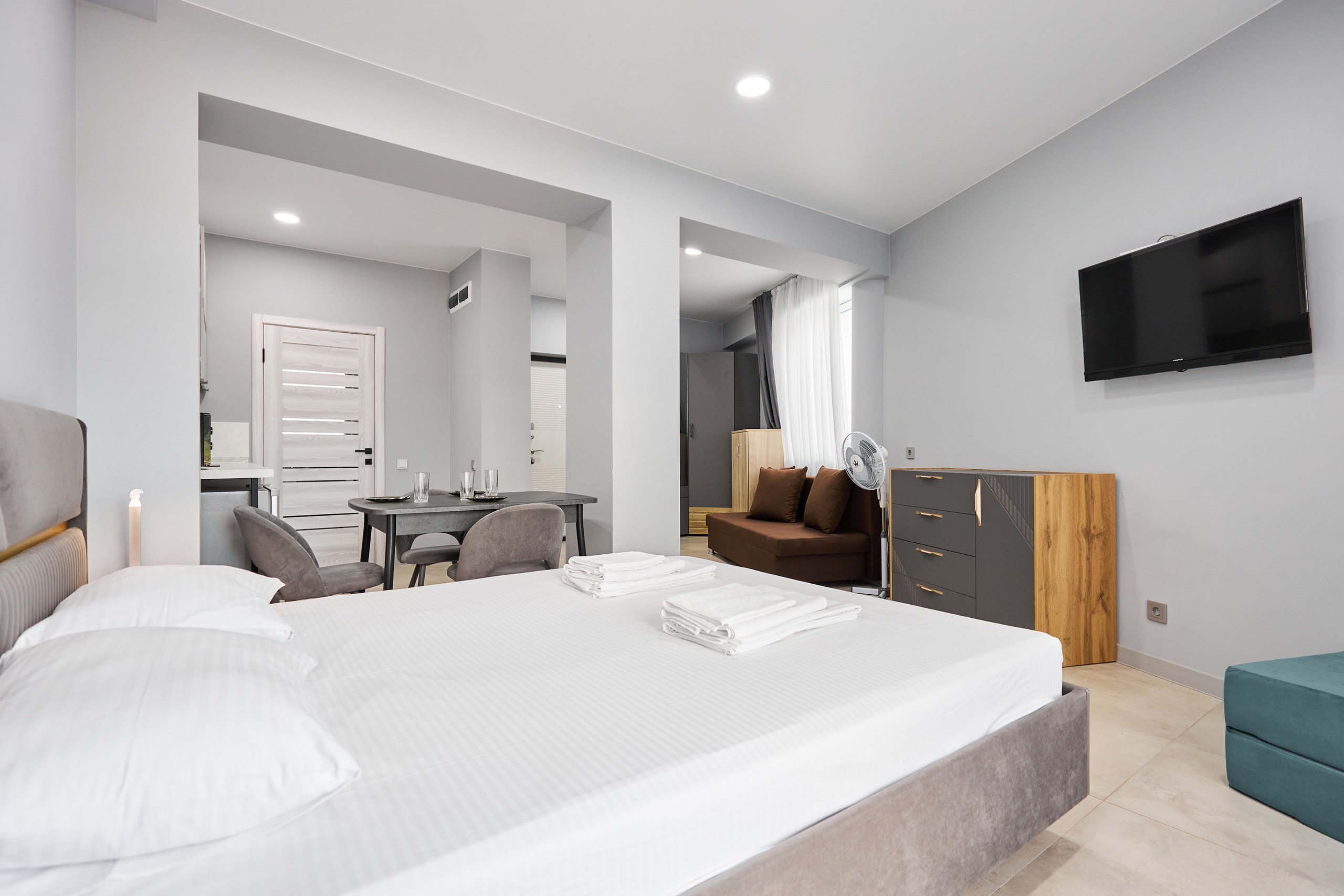 Апартаменты 4-местный 1-комнатный (Монако 1)