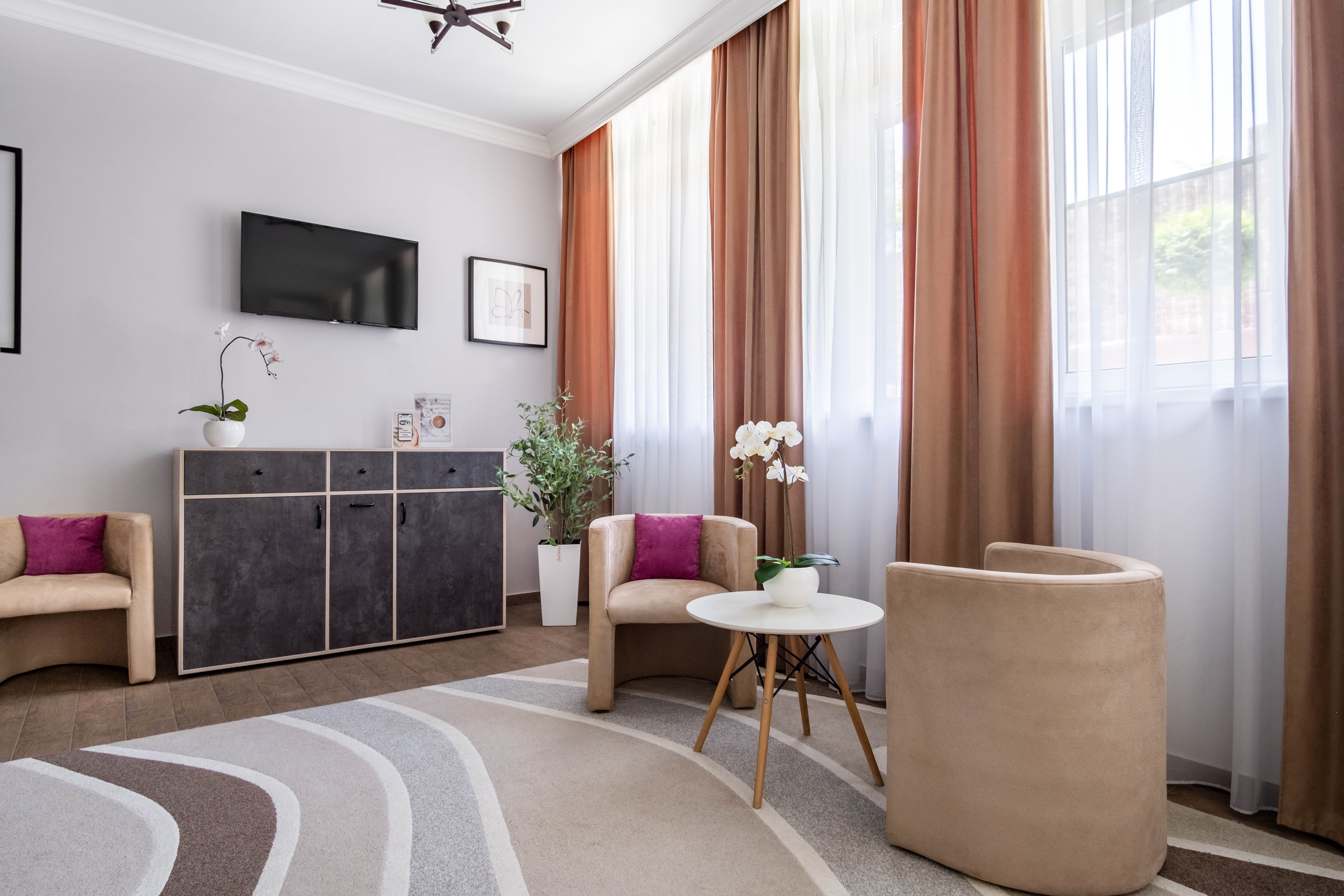 Семейный люкс 4-местный 1-комнатный