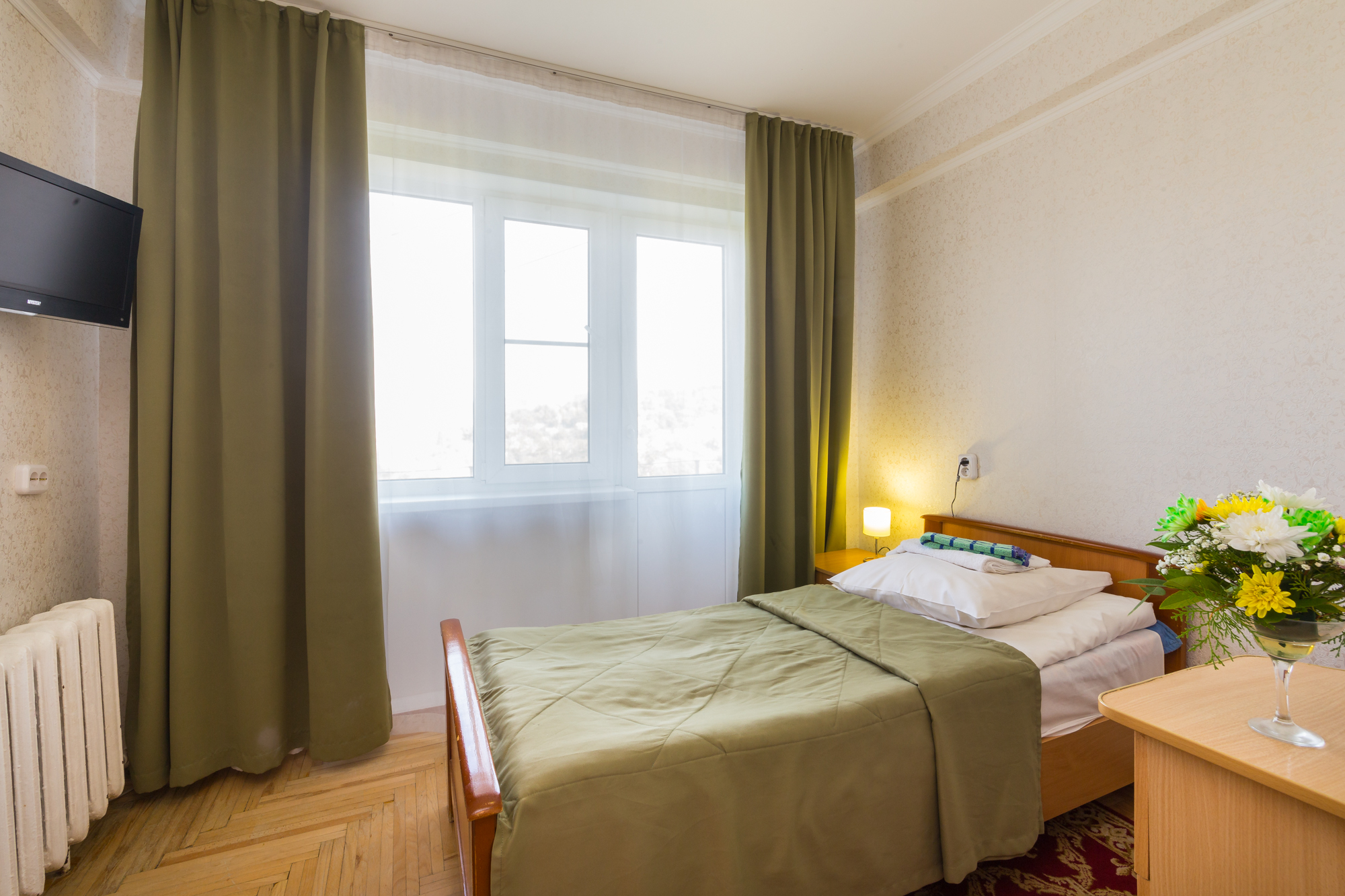 Фотография Стандартный 1-местный (2 категории корпус 2, 9 кв.м)