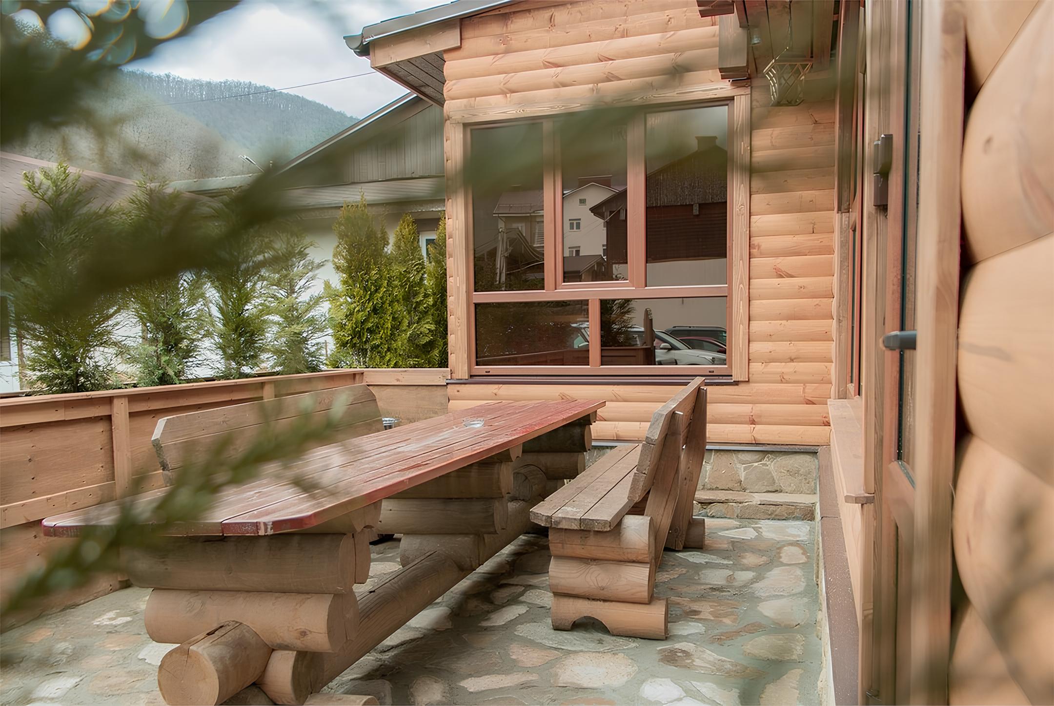 Шале 4-местный 2-комнатный Коттедж