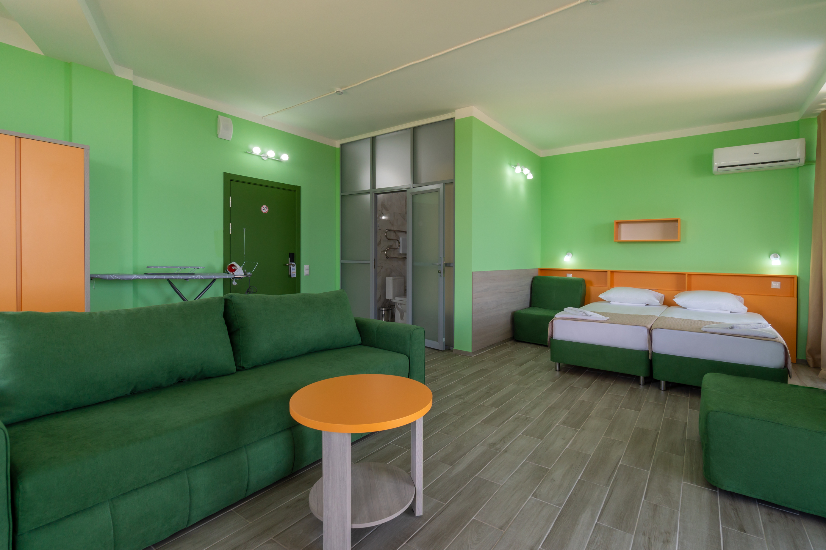 Студио 2-местный Маxi 1-комнатный