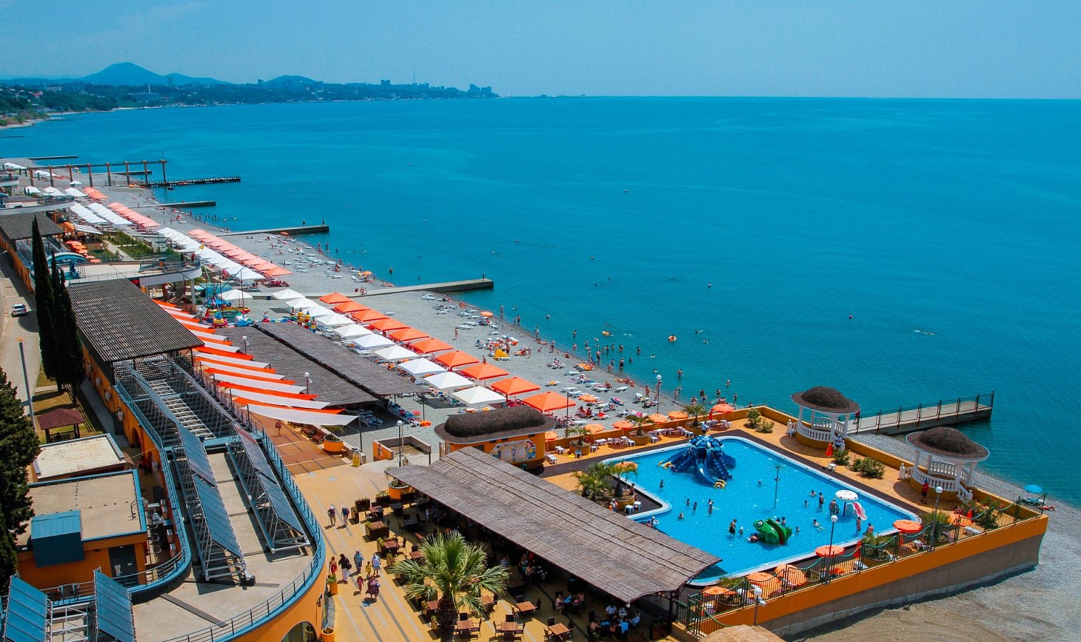 Вид на территорию