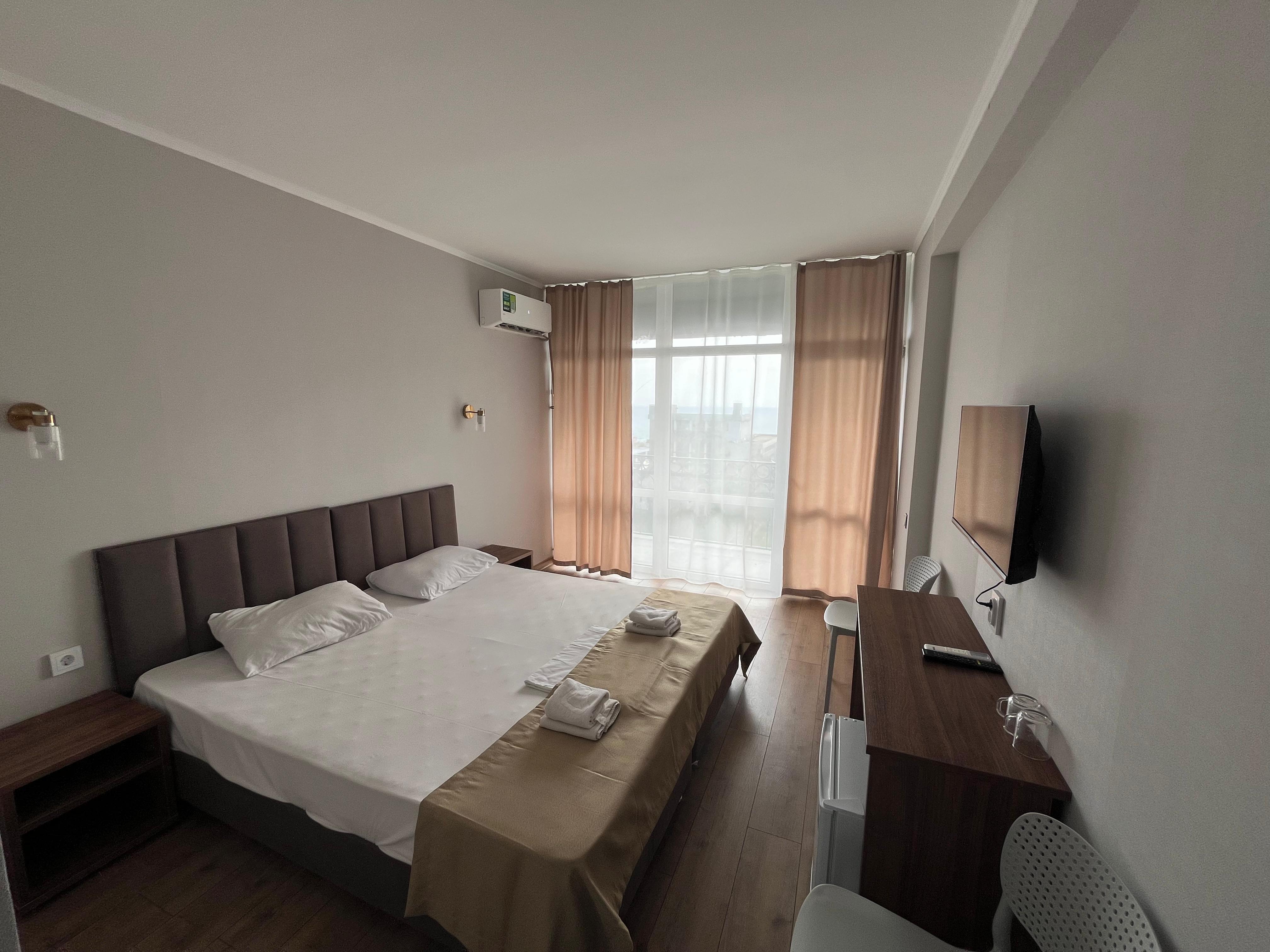 Стандартный 2-местный 1-комнатный (с балконом, корпус 2)