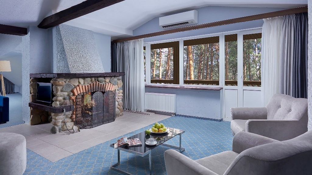 Номер Suite Country F 2-местный 1-комнатный с камином в отеле COUNTRY RESORT