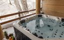 Джакузи, зима
