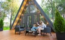 A-Frame 4-местный №2 (с купелью и террасой)
