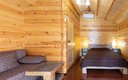 Повышенной комфортности 3-местный 1-комнатный (деревянный домик)