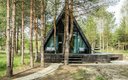 A-Frame 2-местный №23 (с террасой, без купели)