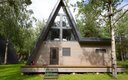 A-Frame 4-местный №8 (с купелью, баней и террасой)
