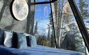 Пирамида 2-местный Стеклянный типи